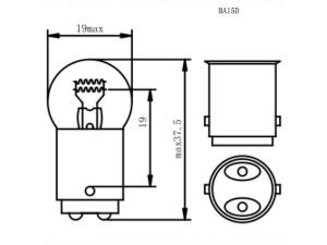 Ampoule de signalisation à gaz G18