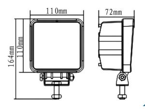 Phare de travail LED KLL01