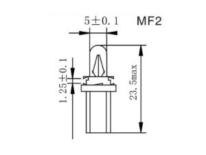 Ampoule de tableau de bord MF1,2,3,4