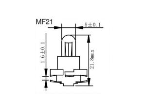 Ampoule de tableau de bord MF15, 16, 20, 21, 22