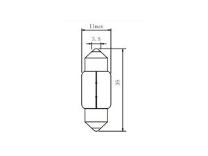 Ampoule Festoon T11 C5W