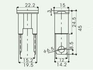 Fusible automobile