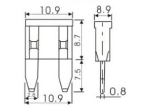 Fusible automobile